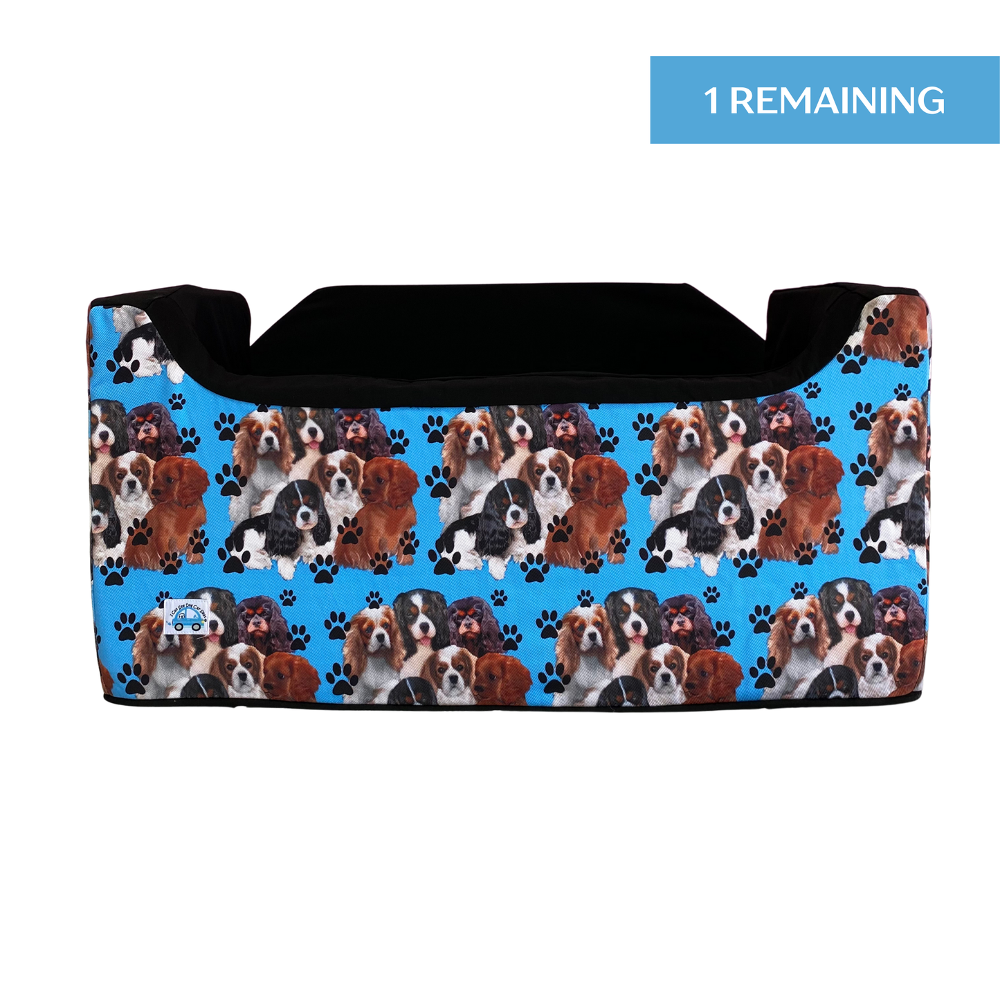 Double Dog Booster Car Seat - Blue Cavalier Premium
