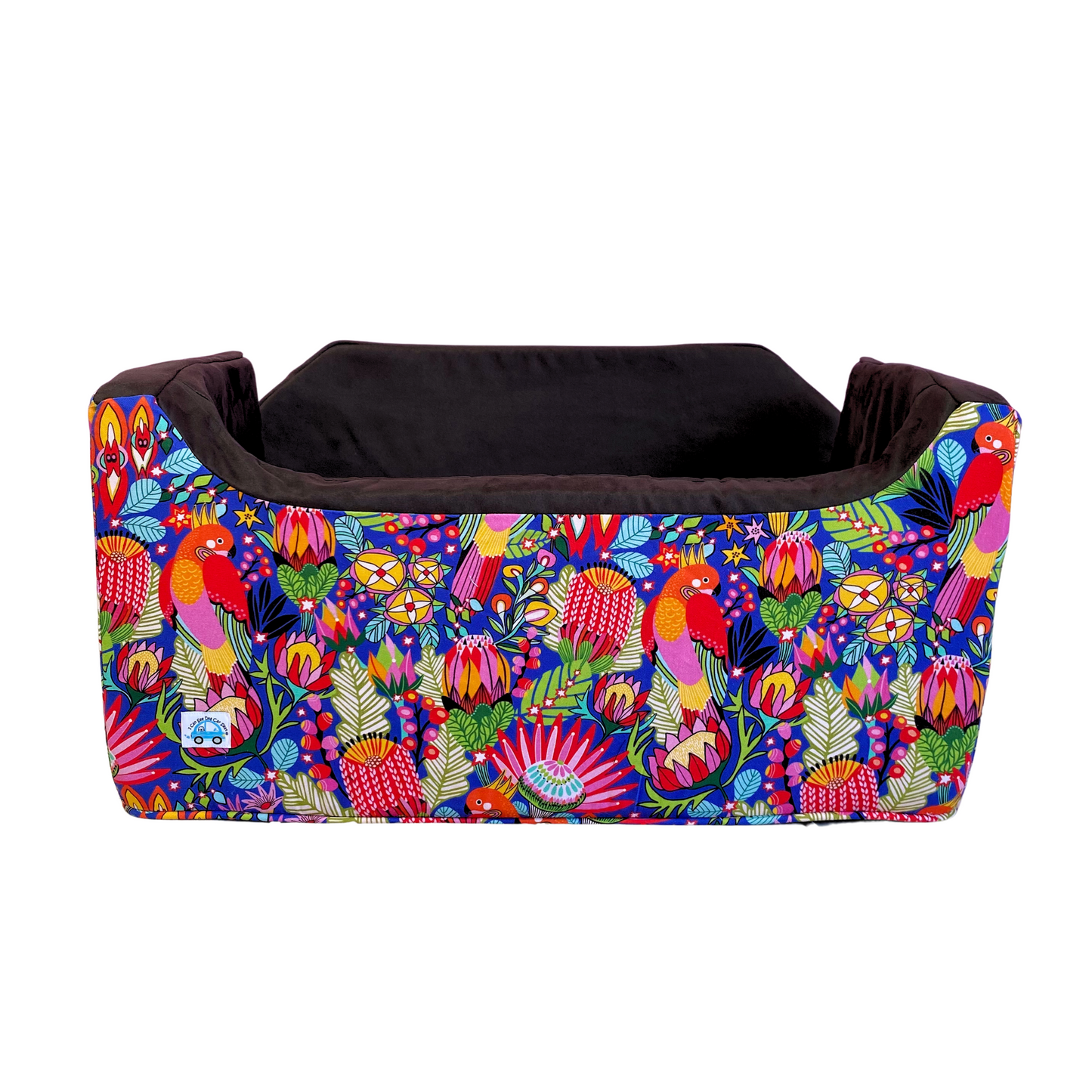 Birds and Banksia Custom Dog Booster Car Seat
