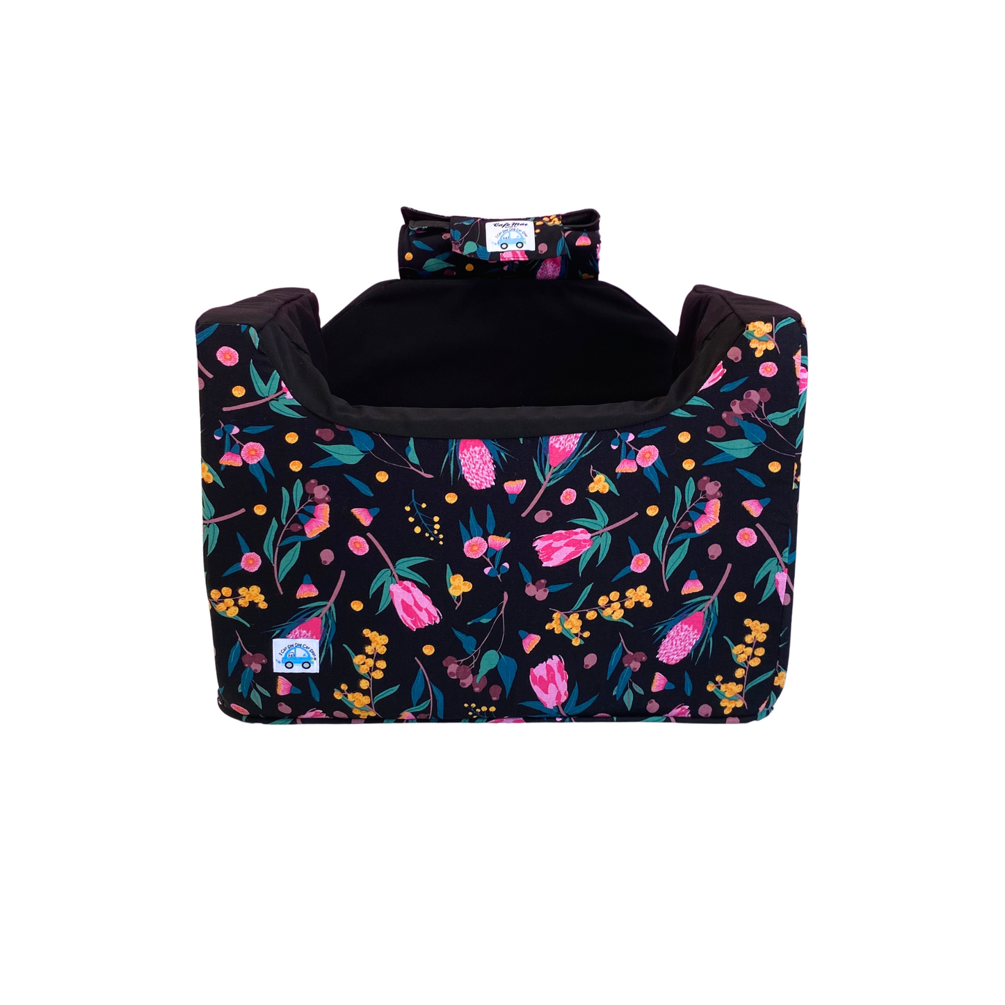 Black Banksia Custom Dog Booster Car Seat