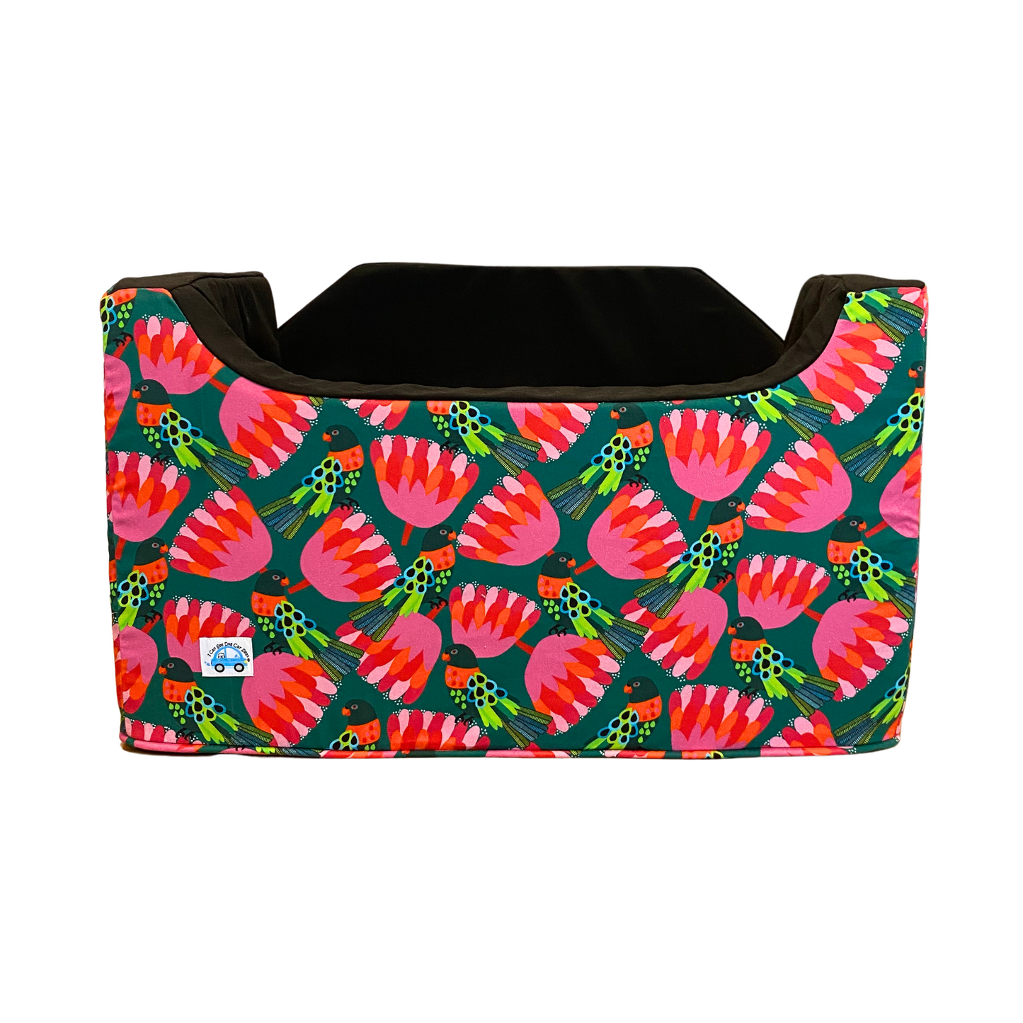 Lorikeets & Natives Custom Dog Booster Car Seat