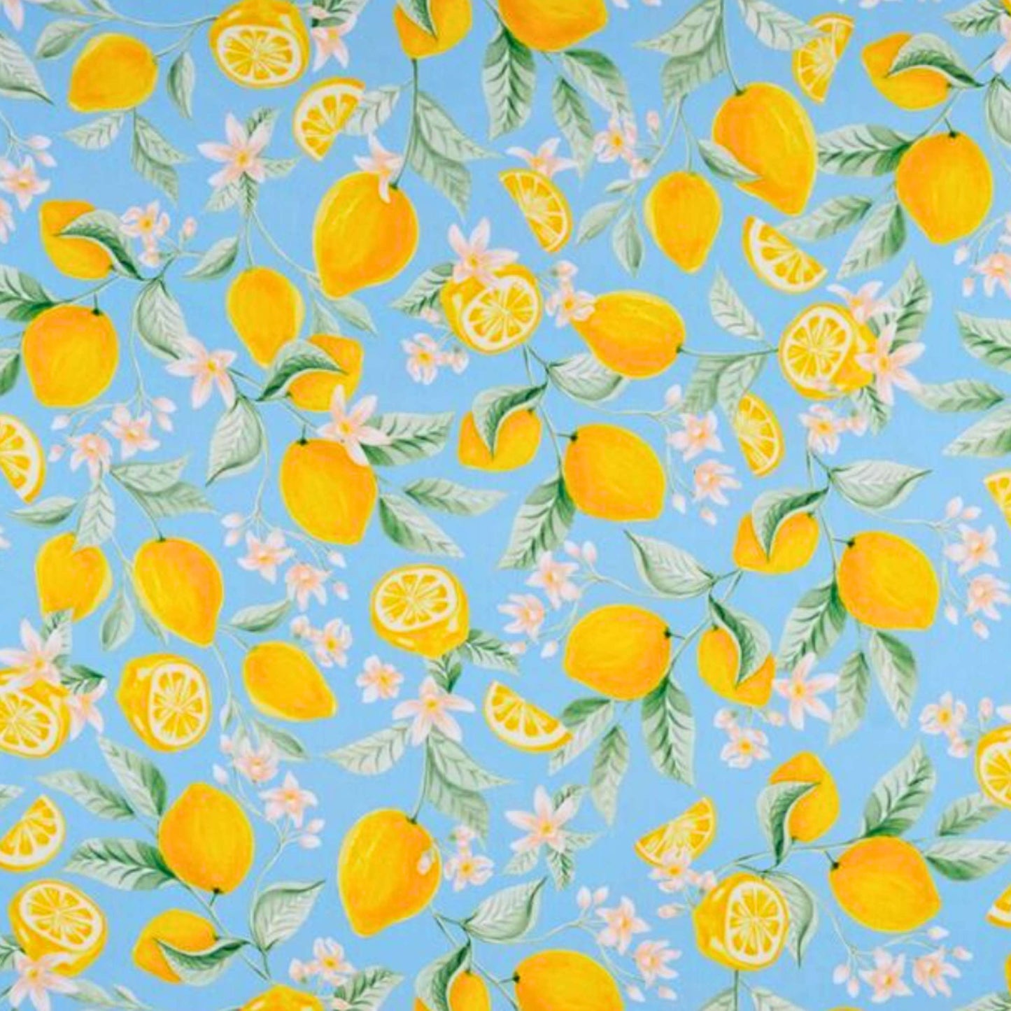 Blue Lemons Cafe Mat
