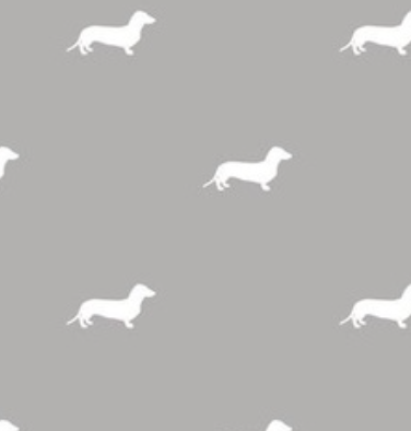 SECONDS - Double Dog Booster Car Seat - Premium Grey Dachshund