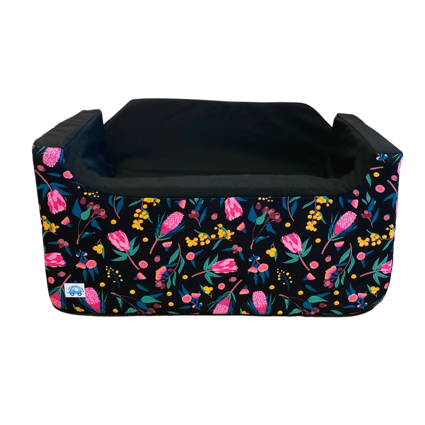 Black Banksia Custom Dog Booster Car Seat