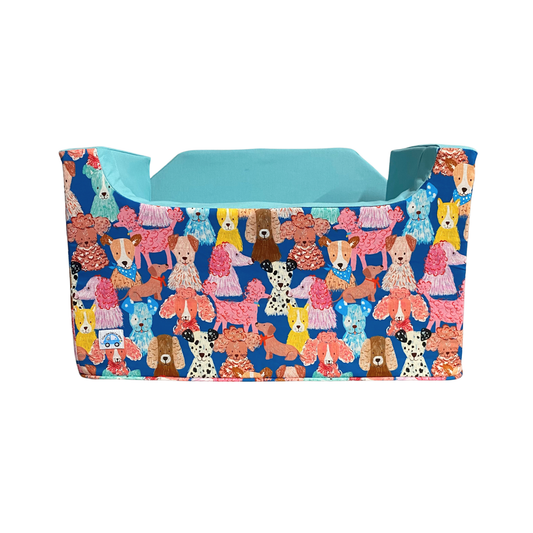 Medium Dog Booster Car Seat - Hound Dogs