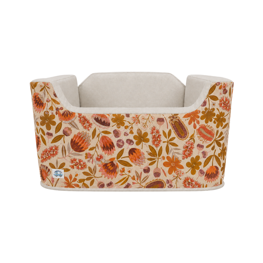 Medium Dog Booster Car Seat - Autumn Natives - Ships Out Week of 7th September