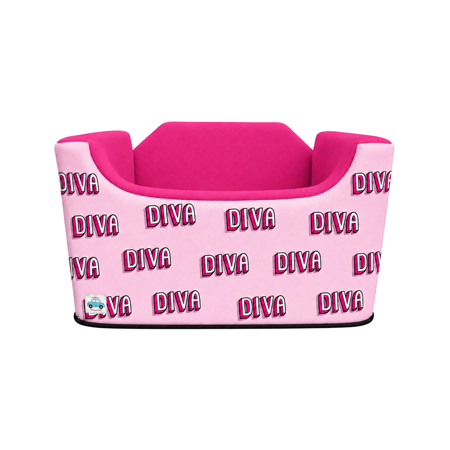 1 LEFT - Medium Dog Booster Car Seat - Diva - Ships Out Week of 31st August