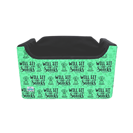 Medium Dog Booster Car Seat - Snacks - Ships Out Week of 21st September