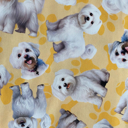 NEW - Maltese Yellow Custom Dog Booster Car Seat