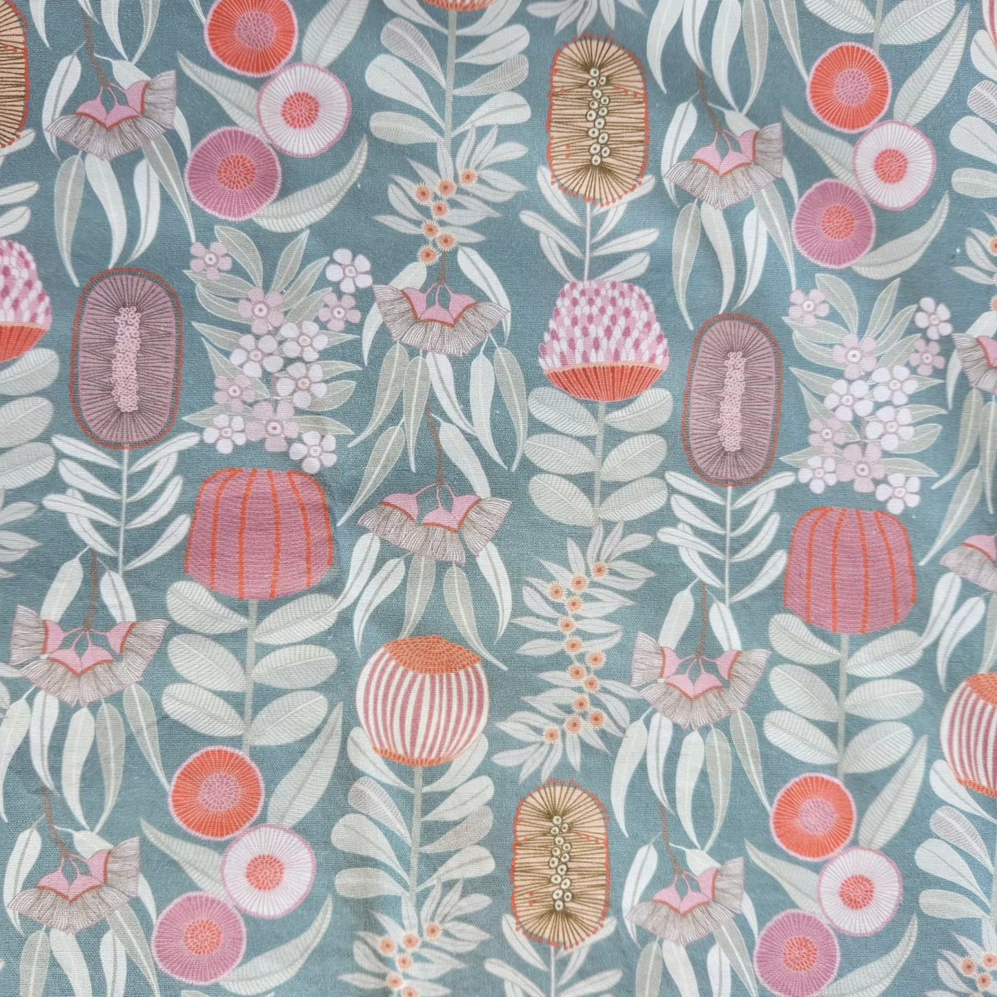 Medium Dog Booster Car Seat - Dusk Floral Natives - Ships Out Week of 17th August