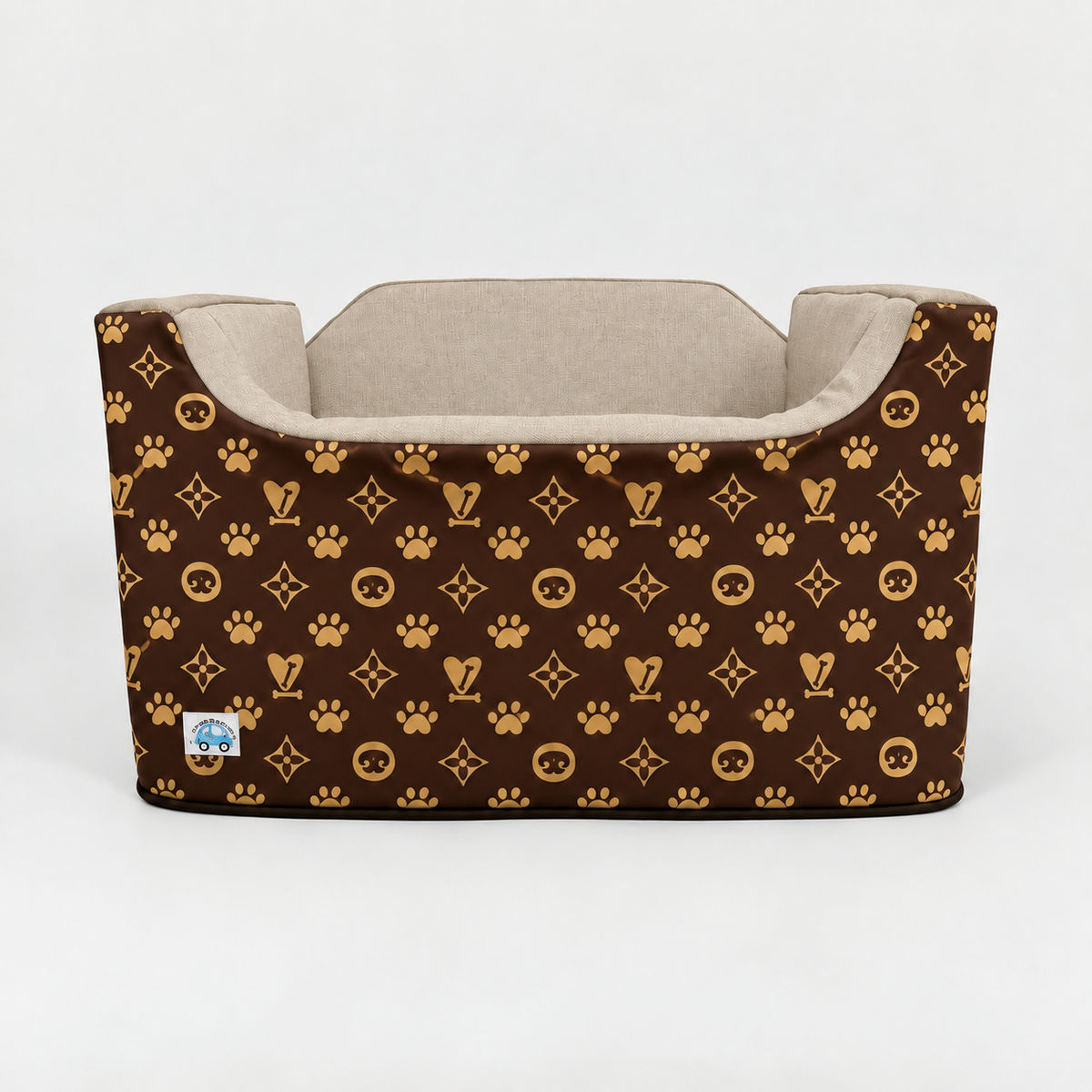 Medium Dog Booster Car Seat - Premium Haute Paws - Ships Out Week of 12th October