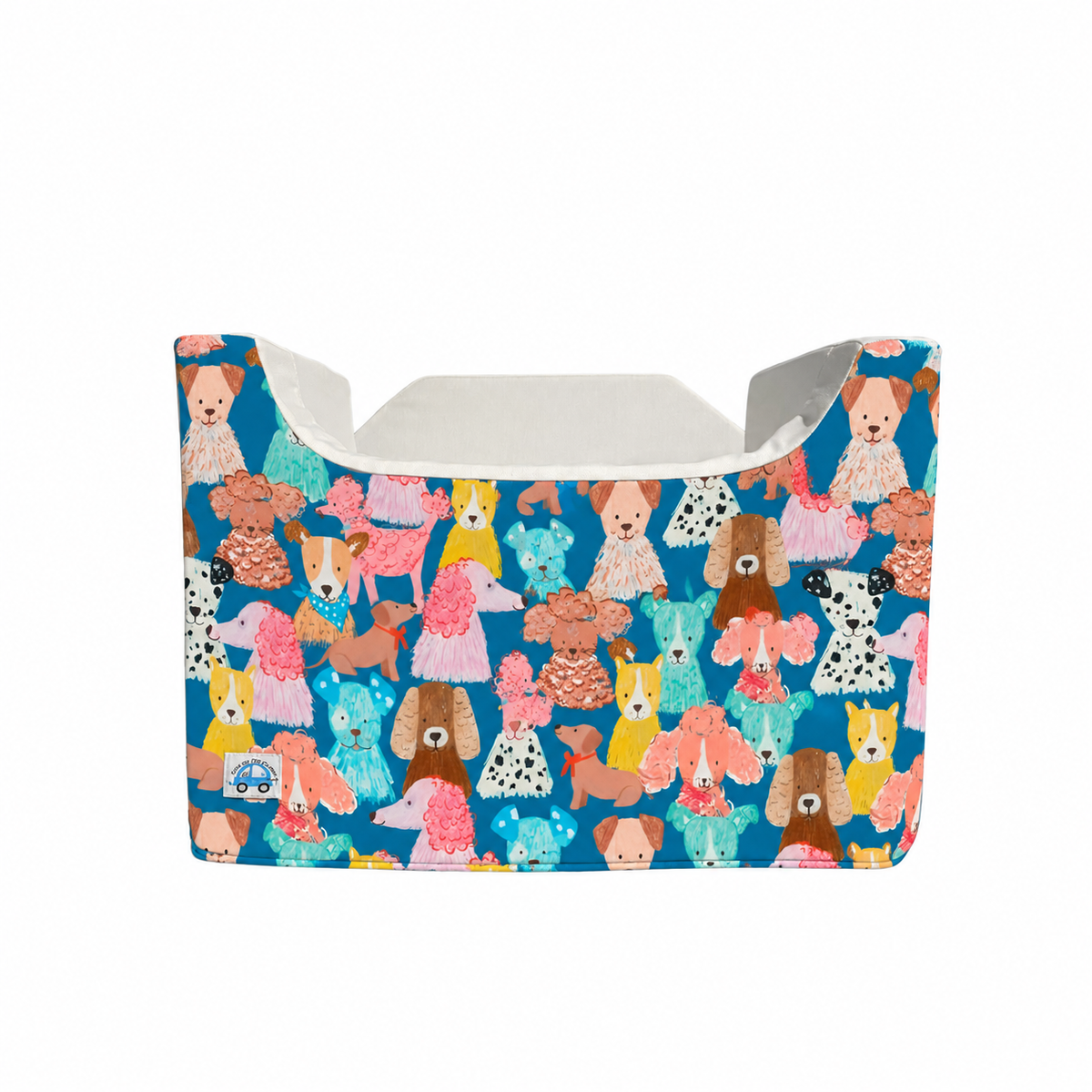 Single Dog Booster Car Seat - Hound Dogs - Ships Out Week of 5th October