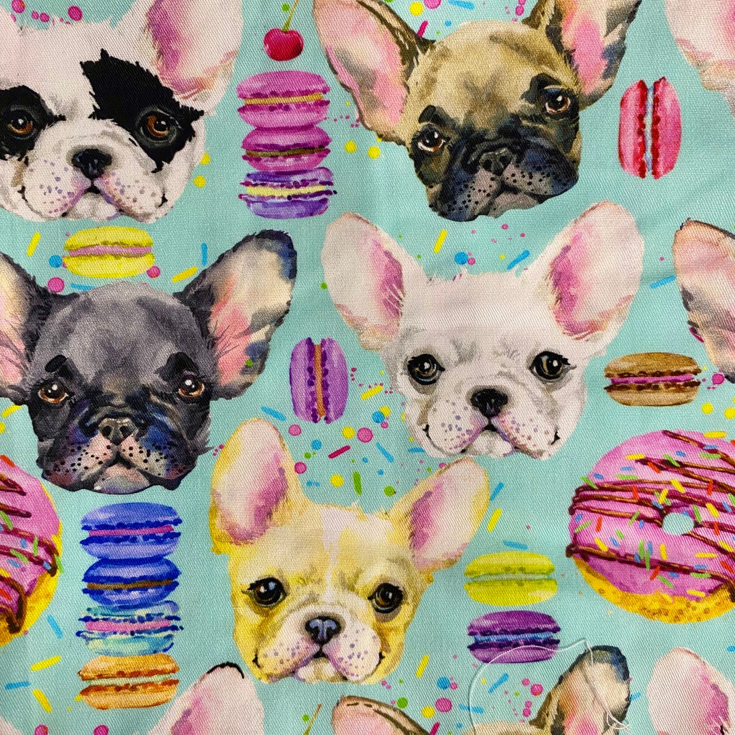 NEW - Sweet Treats French Bulldog Custom Dog Booster Car Seat