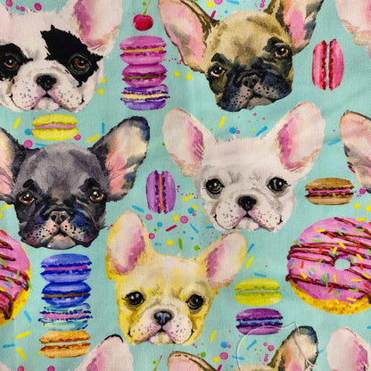 NEW - Sweet Treats French Bulldog Custom Dog Booster Car Seat