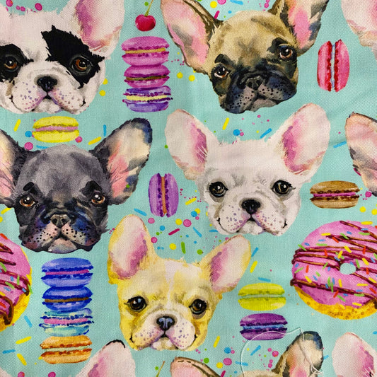 NEW - Sweet Treats French Bulldog Custom Dog Booster Car Seat