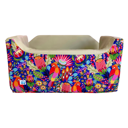 Birds and Banksia Custom Dog Booster Car Seat