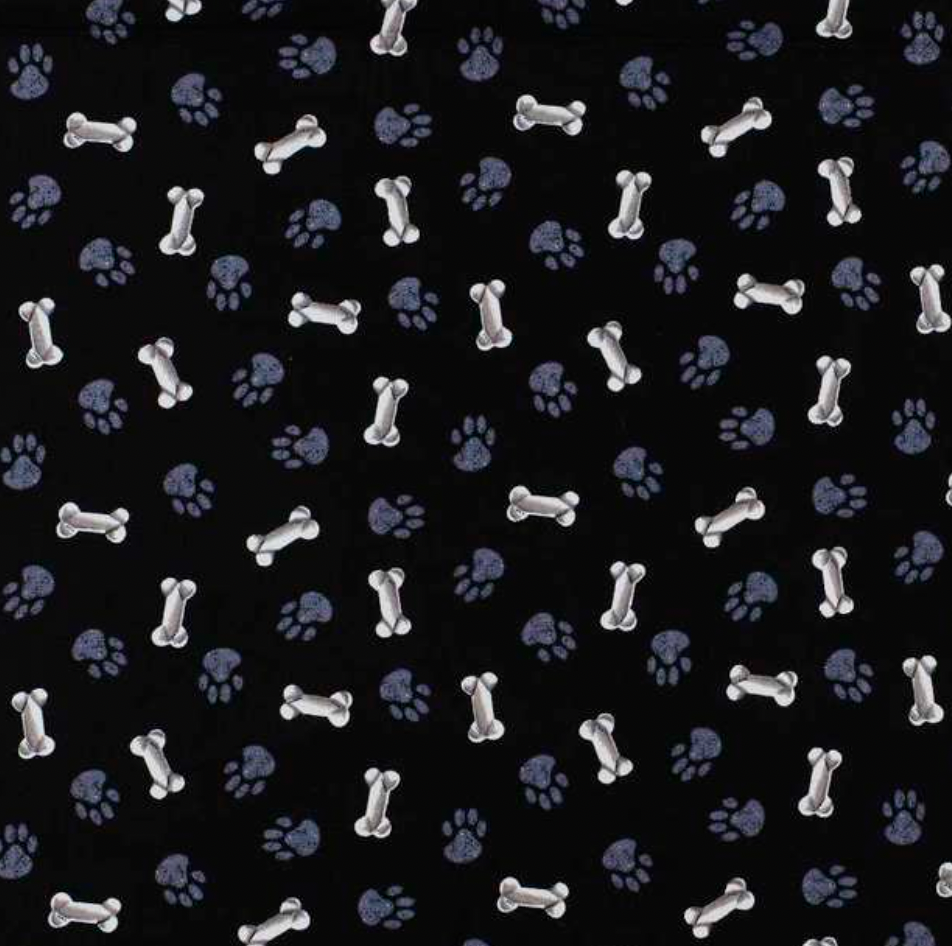 Monochrome Bones Custom Dog Booster Car Seat