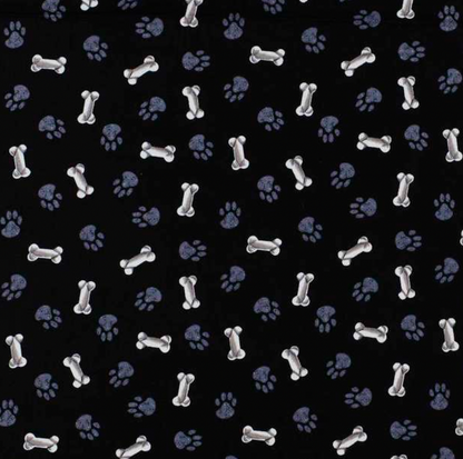 Monochrome Bones Custom Dog Booster Car Seat
