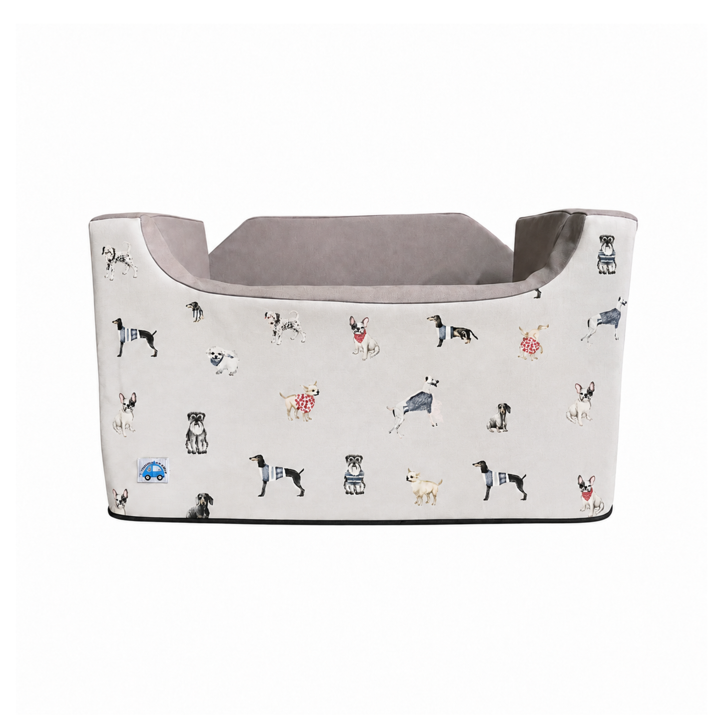 Medium Dog Booster Car Seat - Lots of Dogs - Ships Out Week of 31st August