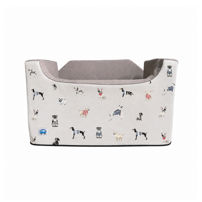 Medium Dog Booster Car Seat - Lots of Dogs - Ships Out Week of 31st August