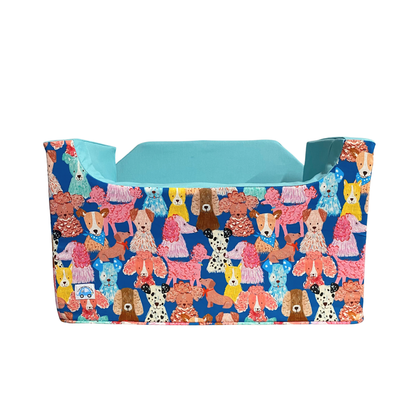 Medium Dog Booster Car Seat - Hound Dogs