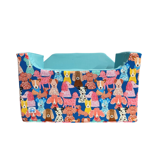 Medium Dog Booster Car Seat - Hound Dogs