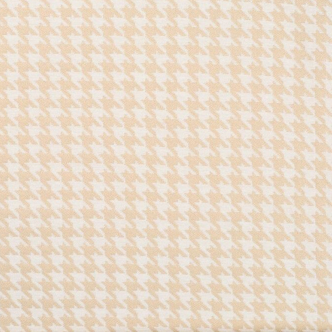 Beige Houndstooth Custom Dog Booster Car Seat