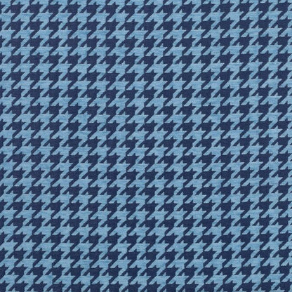 Blue Houndstooth Custom Dog Booster Car Seat