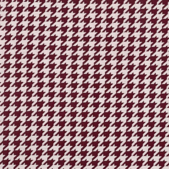 Merlot Houndstooth Custom Dog Booster Car Seat
