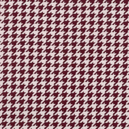 Merlot Houndstooth Custom Dog Booster Car Seat